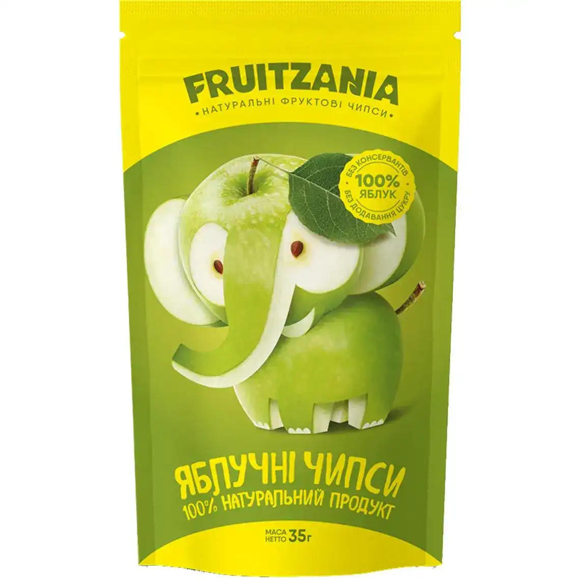 Яблучні чипси Fruitzania 35 г