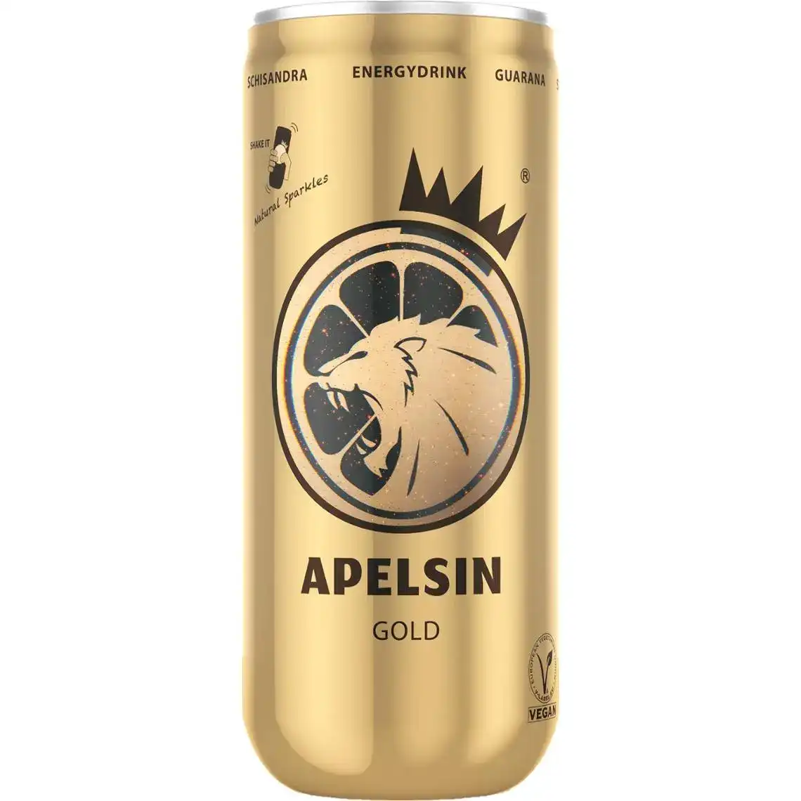 Напій енергетичний Apelsin Gold з гуараною та шизандрою 0.25 л