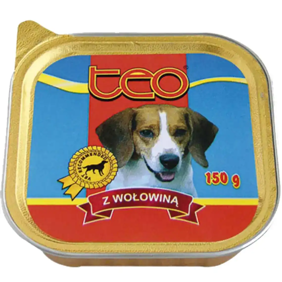 Паштет Teo для собак з яловичиною 150 г