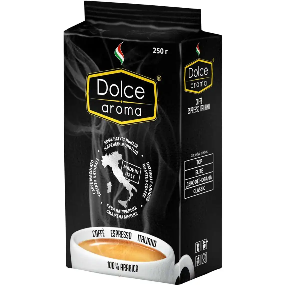 Кава Dolce Aroma 100% Arabica мелена 250 г