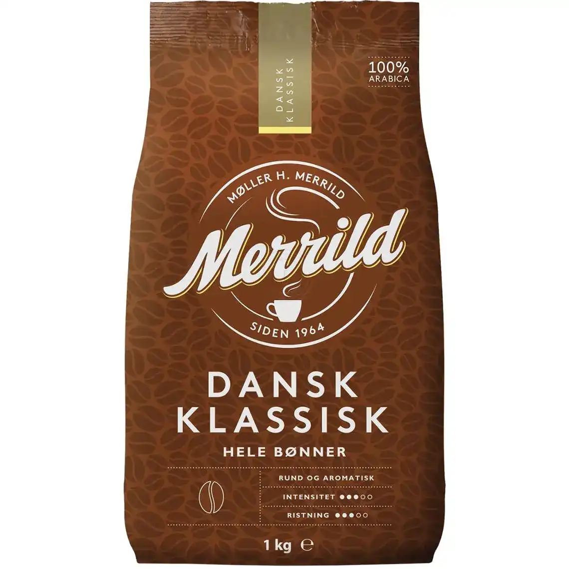 Кава Lavazza Merrild Dansk Classic смажена зернова 400 г