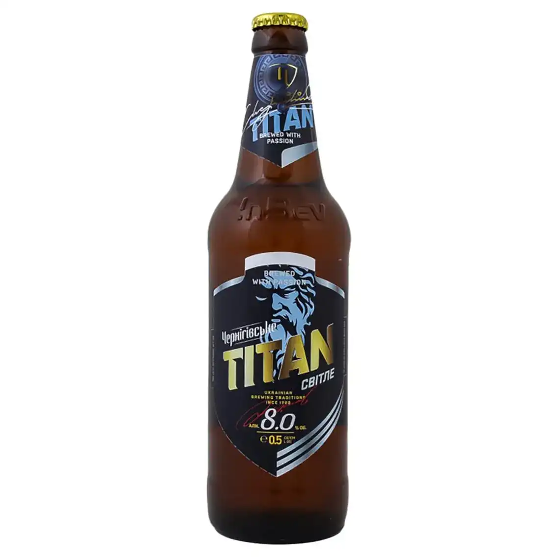 Пиво Чернігівське Titan 8% 0.5 л
