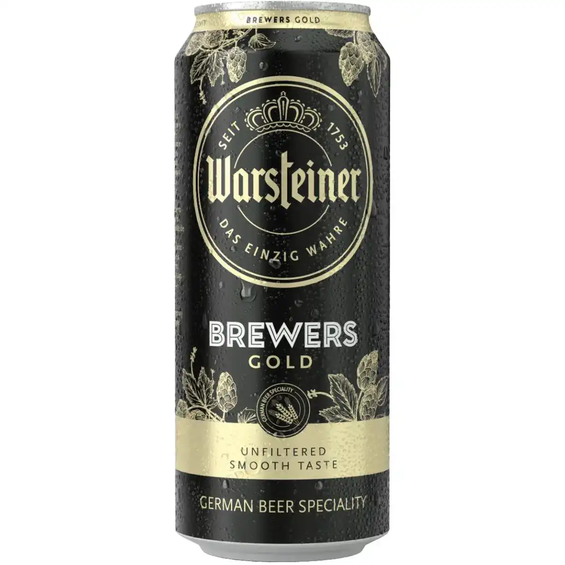 Пиво Warsteiner Brewers Gold напівтемне пастеризоване 5.2% 0.5 л