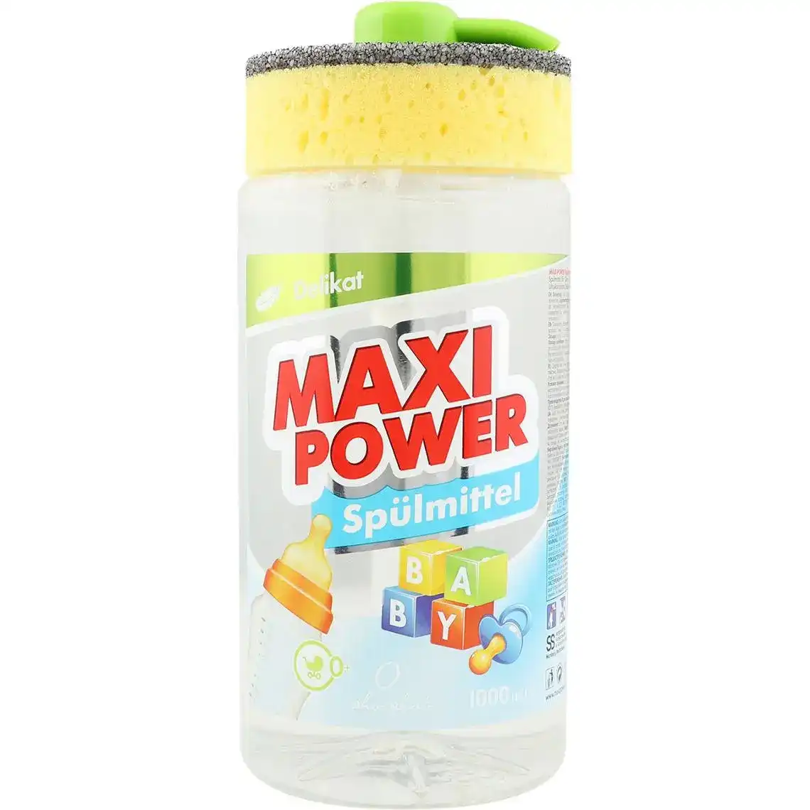 Засіб для миття дитячого посуду Maxi Power 1 л