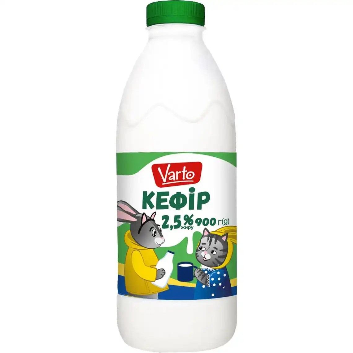 Кефір Varto 2.5% пляшка 900 г