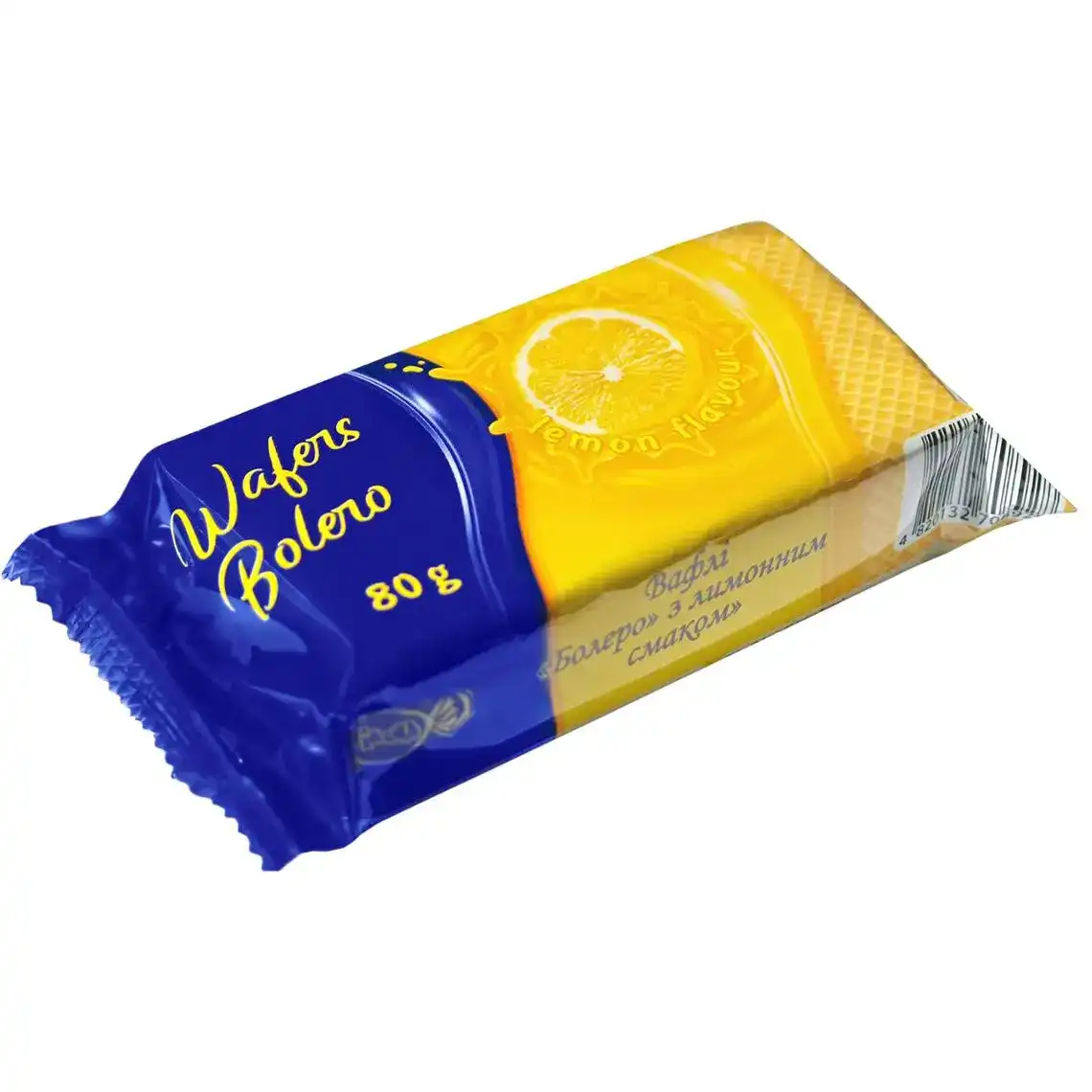 Вафлі Ріконд Болеро зі смаком лимона 80 г