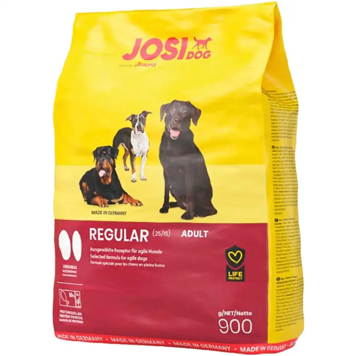 Корм Josera JosiDog Regular для собак з м'ясом свійської птиці сухий 900 г