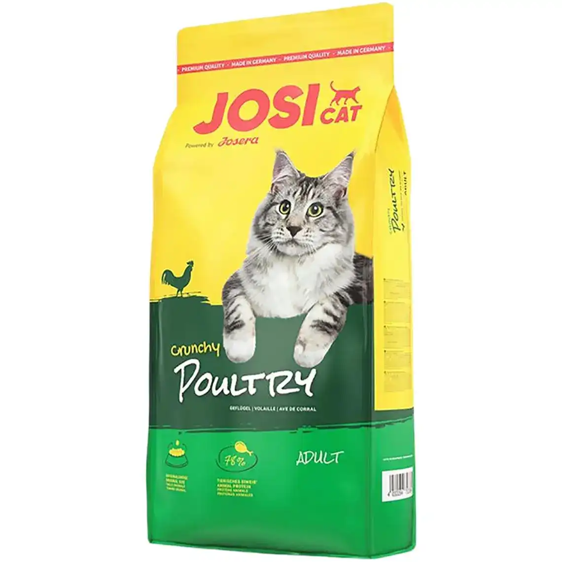 Корм Josera JosiCat Crunchy Poultry для котів сухий 650 г