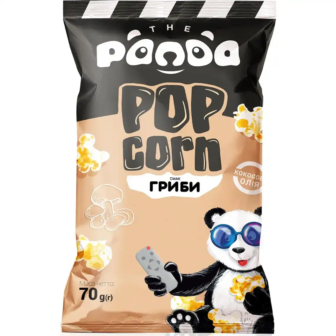 Попкорн Panda со вкусом грибов 70 г