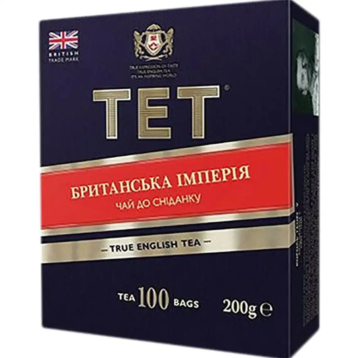 Чай Тет Британська Імперія чорний 2 г х 100 шт.