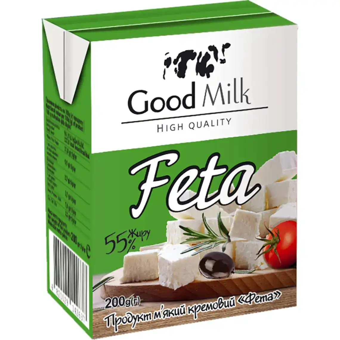 Продукт кремовий Good Milk Feta м'який 55% 200 г