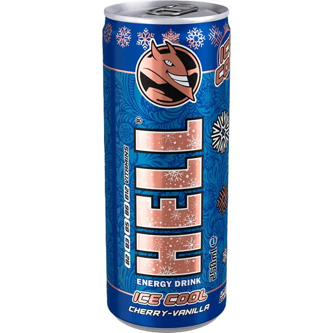 Напій енергетичний Hell Ice Cool вишня-ваніль безалкогольний газований 250 мл
