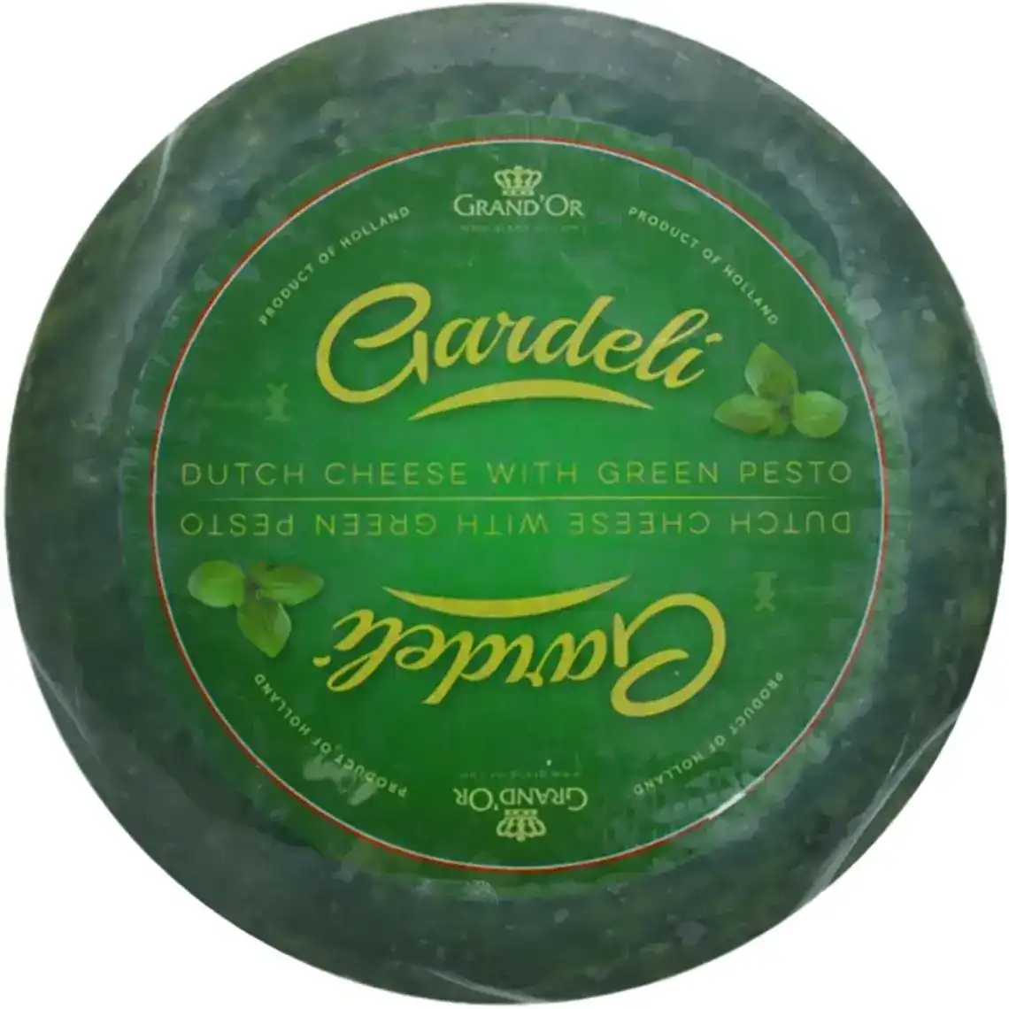Сыр Gardeli Гауда песто зеленый 50%, весовой