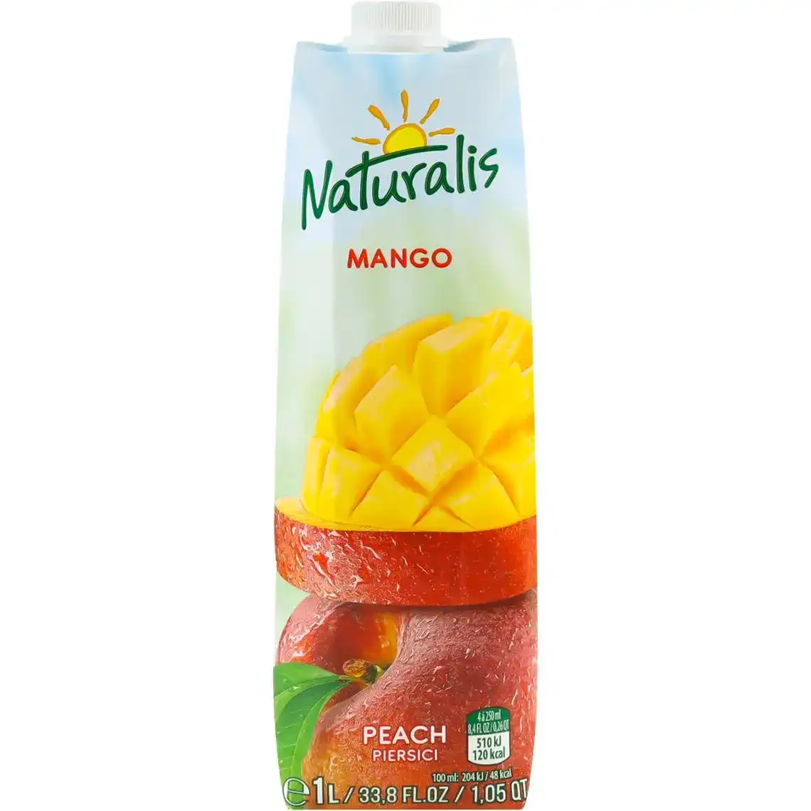 Нектар Naturalis персик-манго 1 л