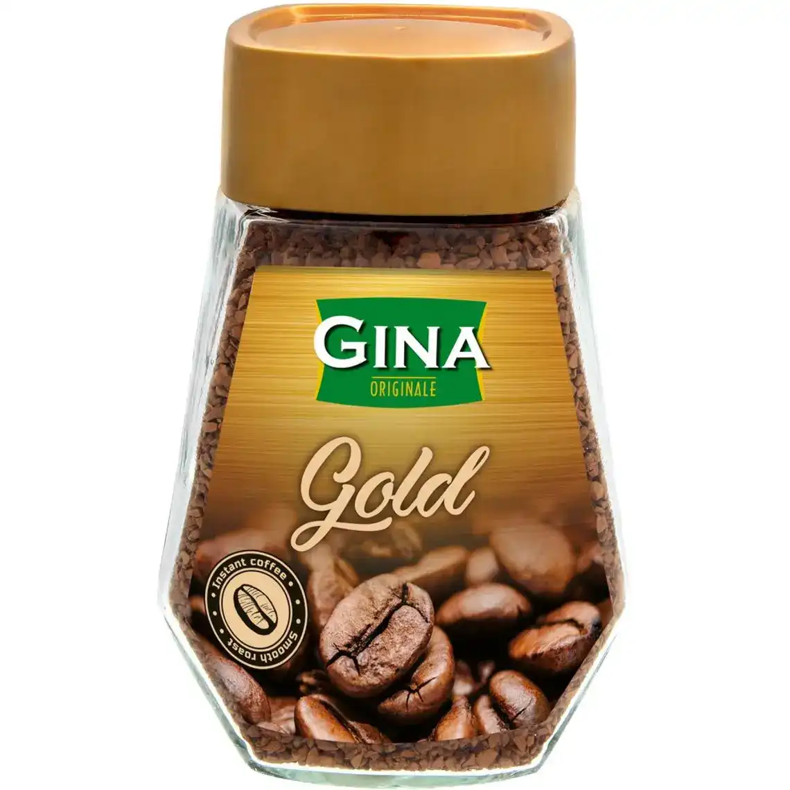 Кава розчинна Gina Gold 100 г