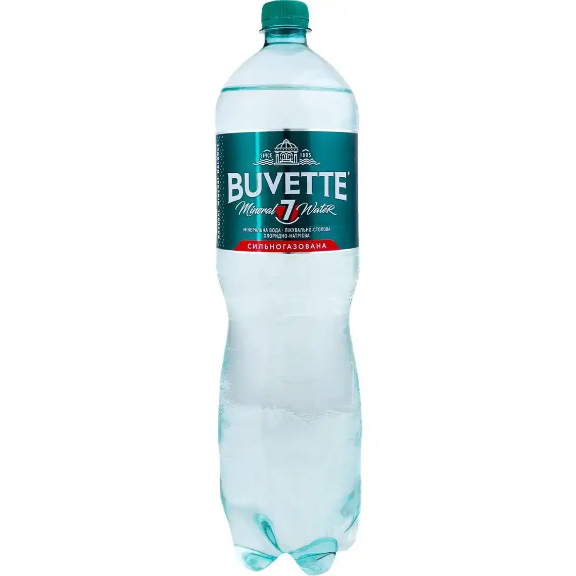 Вода Buvette №7 сильногазована 1.7 л