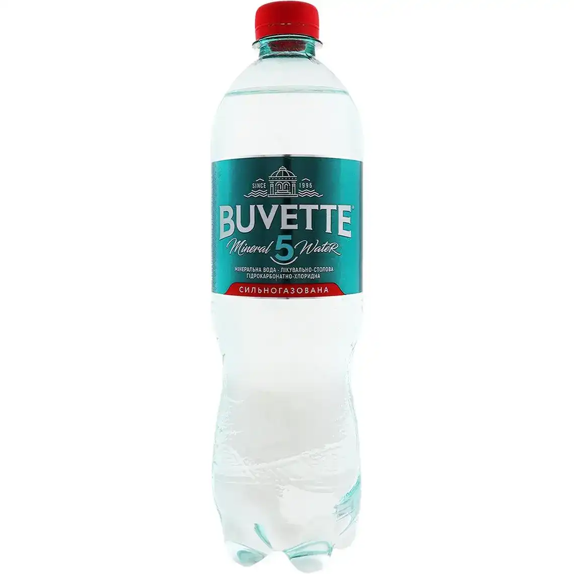Вода Buvette №5 сильногазована 0.75 л