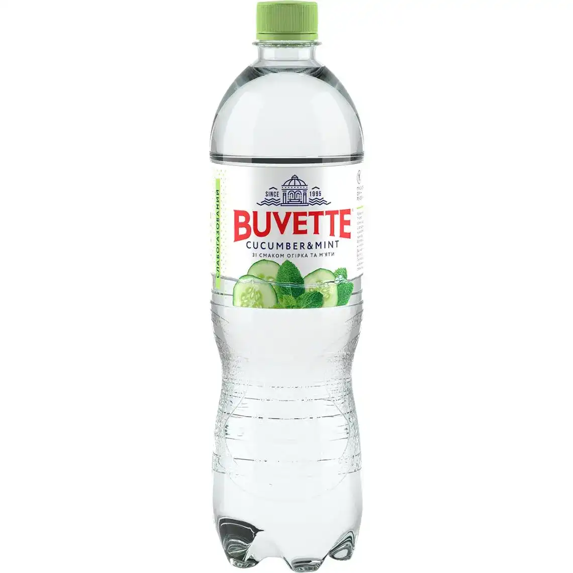 Фото 1 - Вода Buvette зі смаком м'яти та огірка 0.75 л