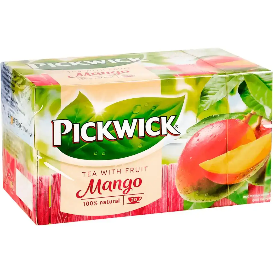 Чай чорний Pickwick Mango 20 х 1.5 г