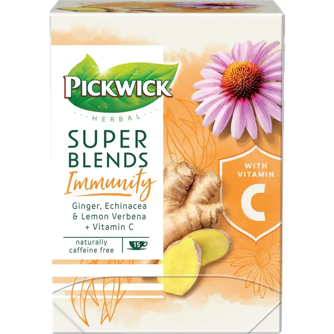 Чай Pickwick Super Blends Immunity 15 х 1.5 г