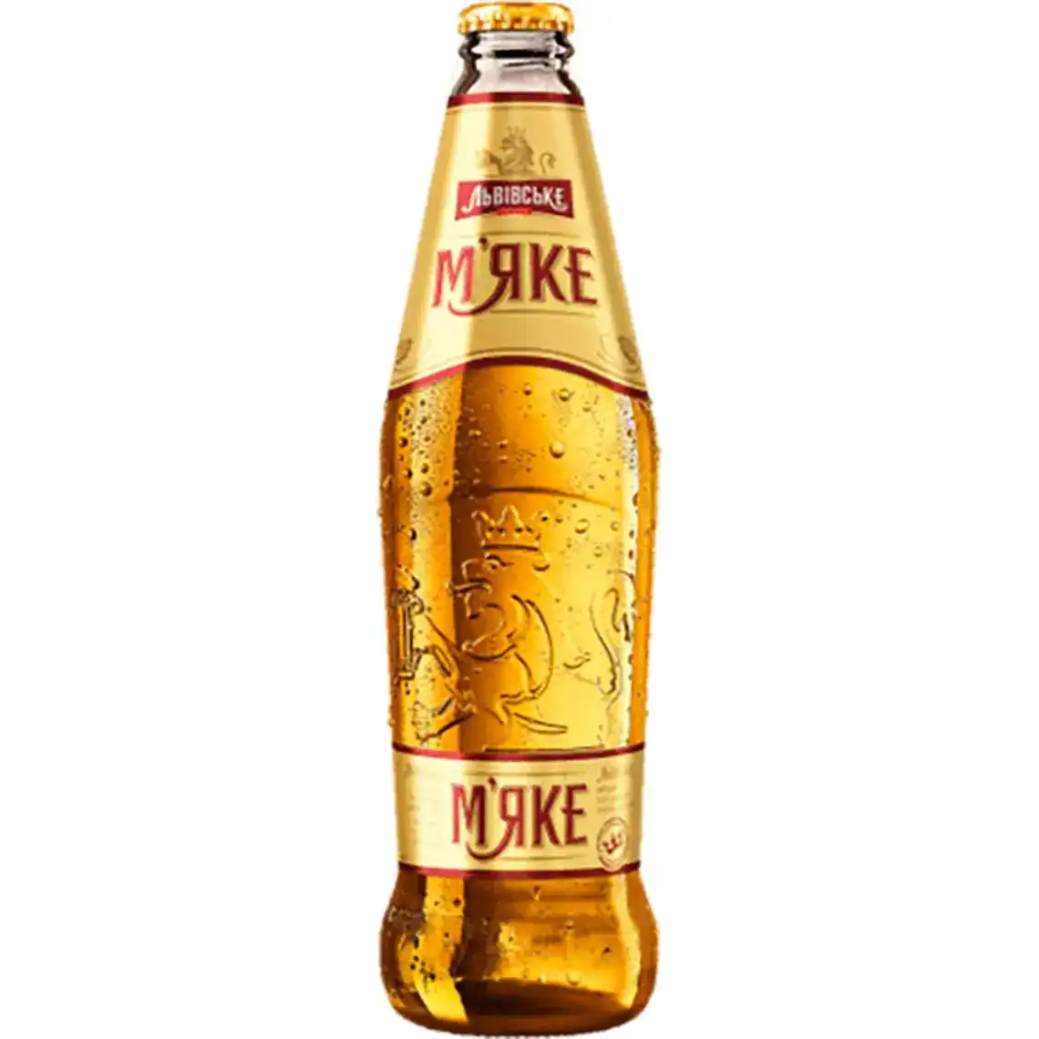 Пиво Львівське М'яке 4.2% 0.45 л