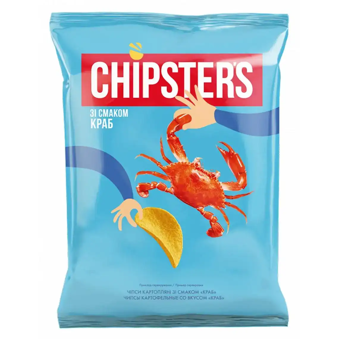 Чіпси Chipster's Краб 70 г