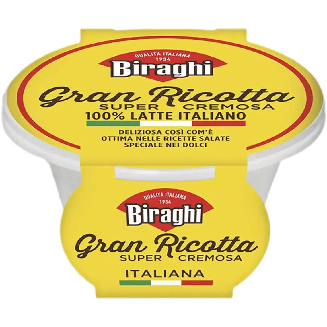 Сир Biraghi Gran Ricotta 40% 230 г