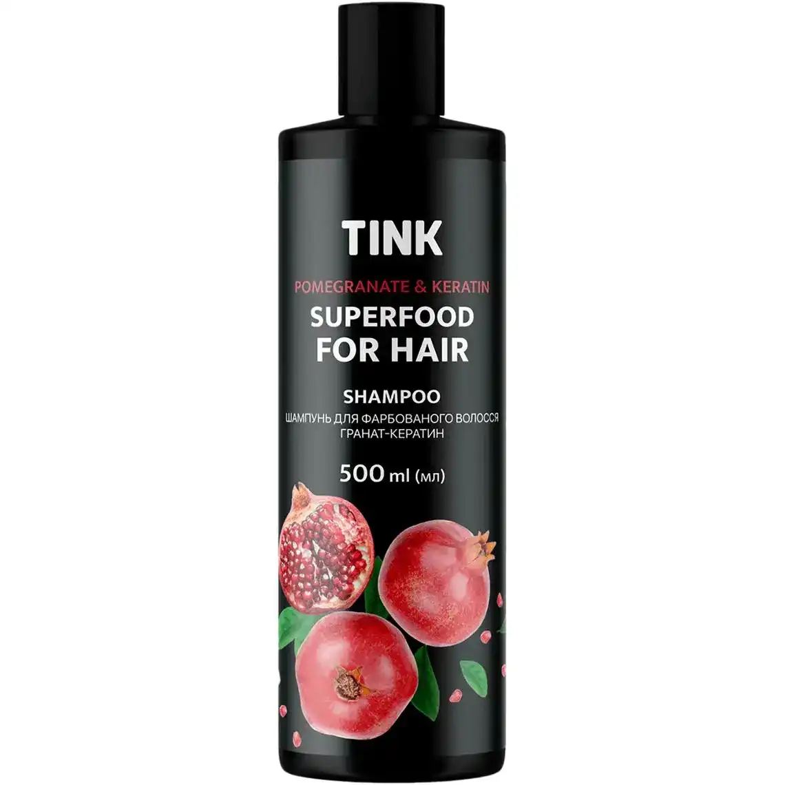 Шампунь Tink Гранат-Кератин для фарбованого волосся 500 мл