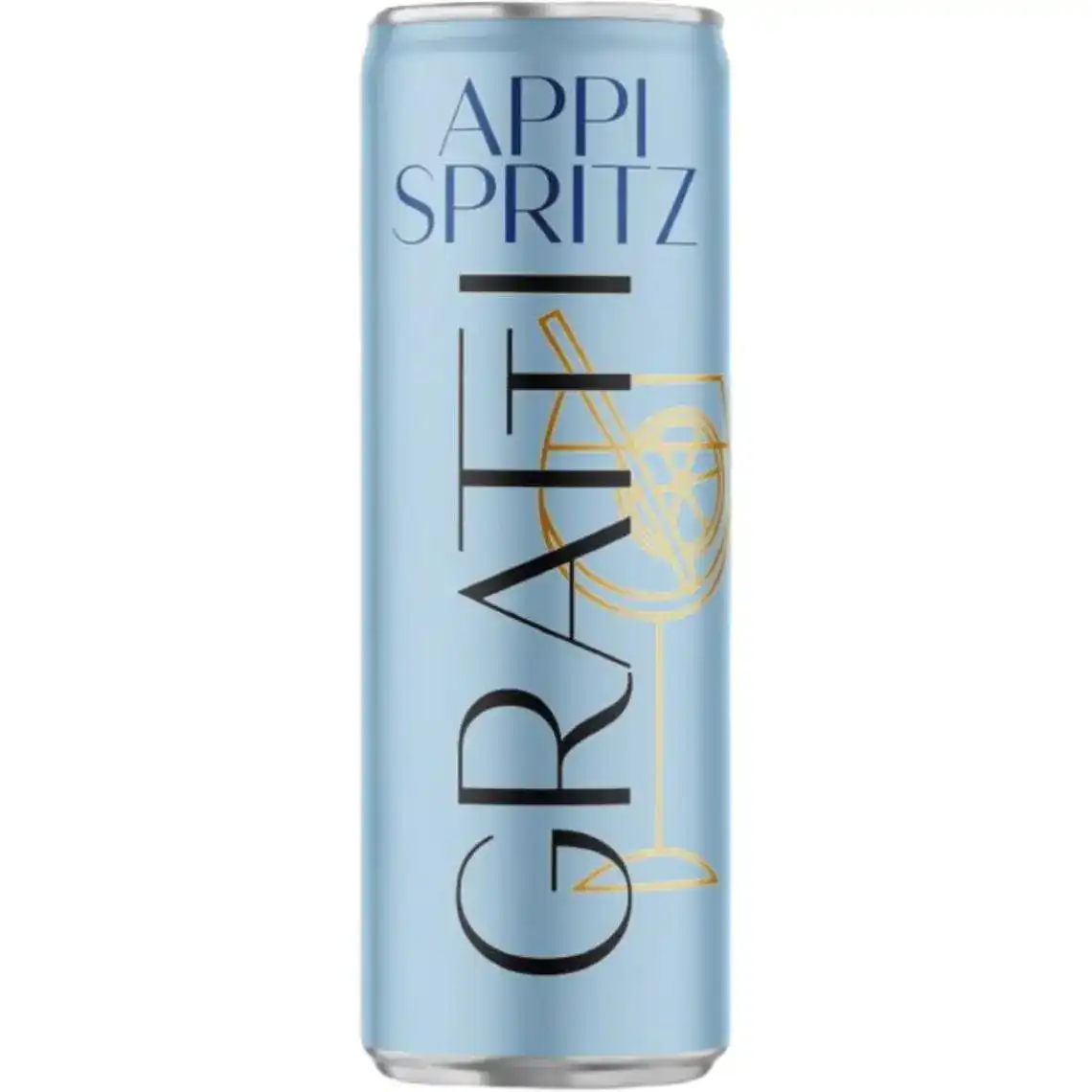 Слабоалкогольний напій Gratti Appi Spritz 4.5% 0.25 л