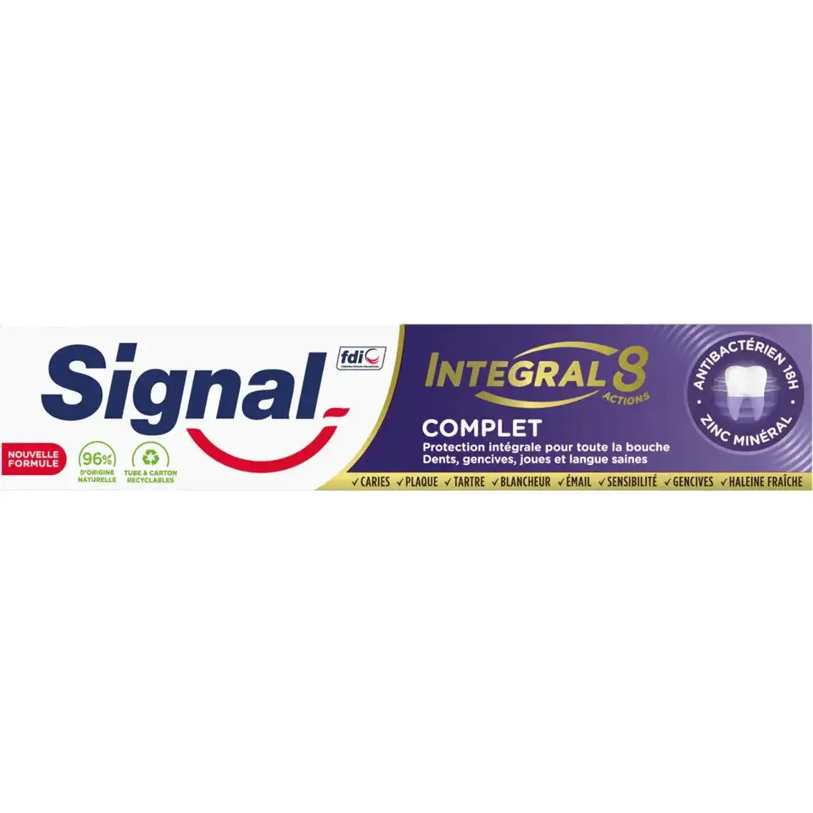 Зубна паста Signal Integral 8 Complet 75 мл
