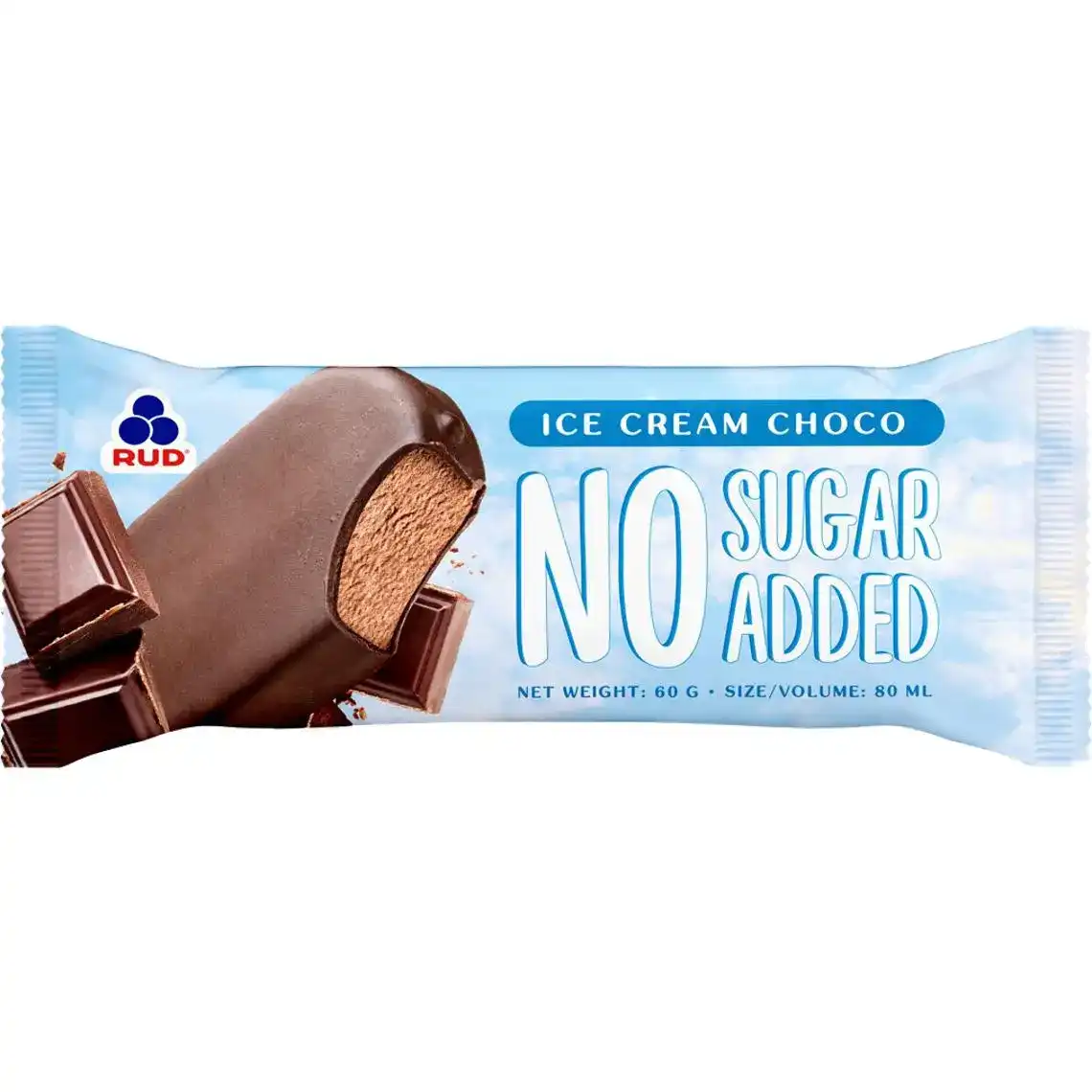 Мороженое Рудь шоколадное без сахара 60 г