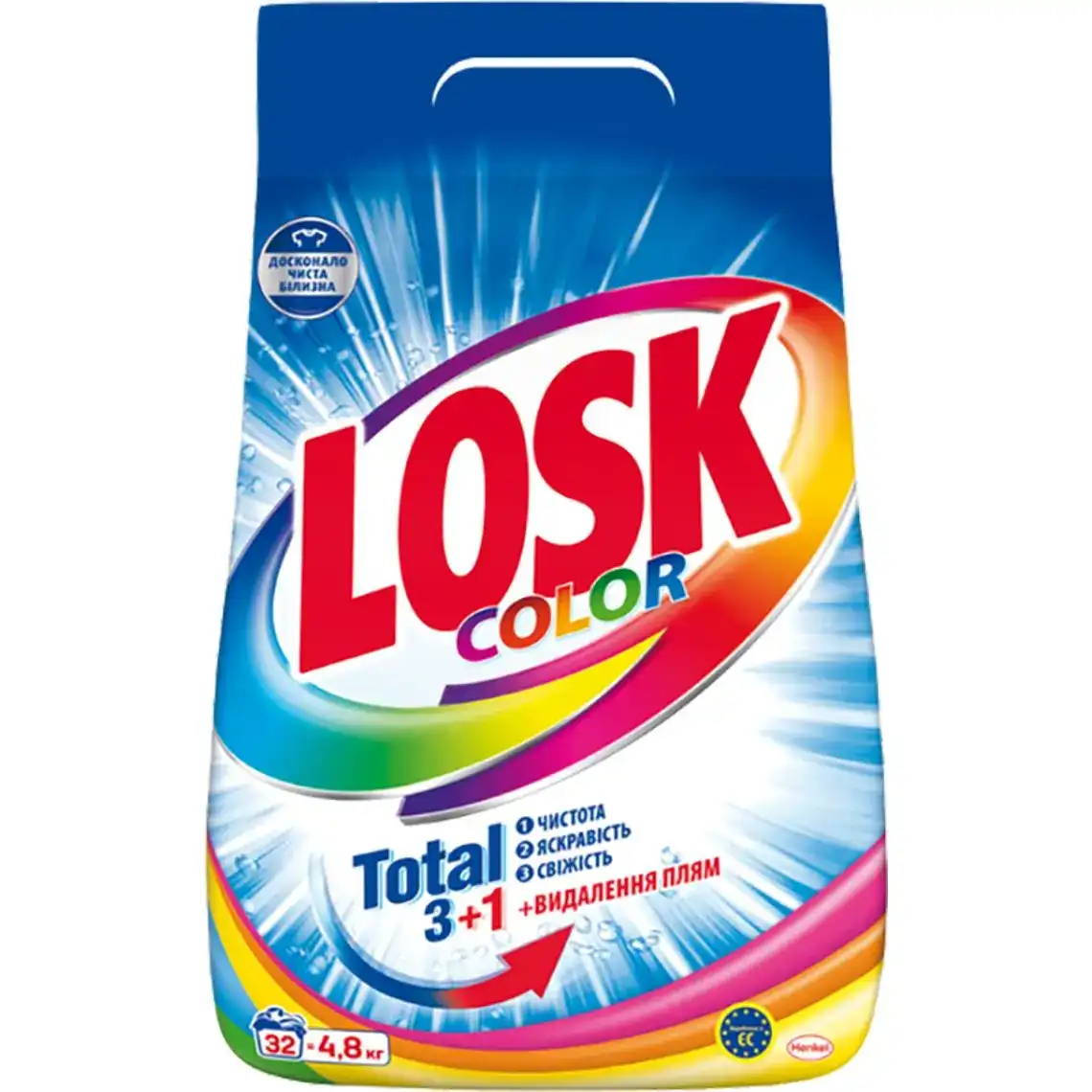 Пральний порошок Losk Color для кольорових речей автомат 4.8 кг