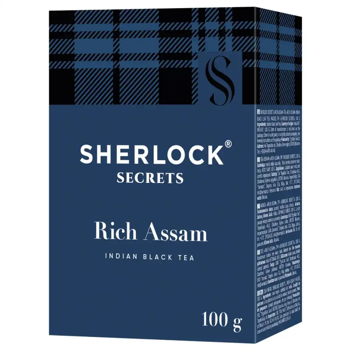 Чай Sherlock Secrets Rich Assam черный 100 г