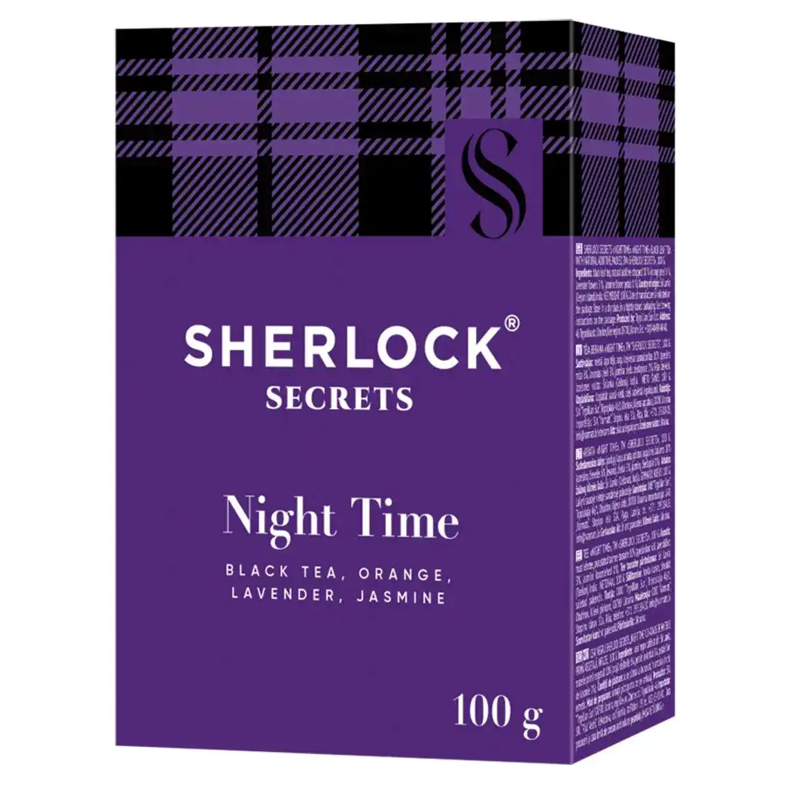 Чай Sherlock Secrets Night Time чорний 100 г