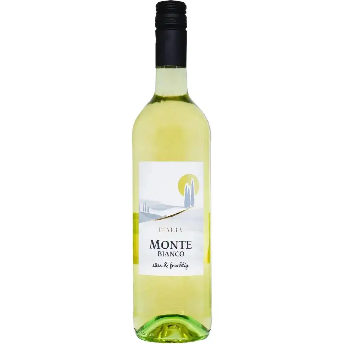 Вино Monte Bianco біле напівсолодке 9% 0.75 л