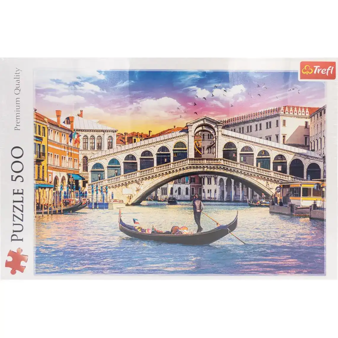 Фото 1 - Пазли Trefl Міст Ріальто, Венеція 500 елементів