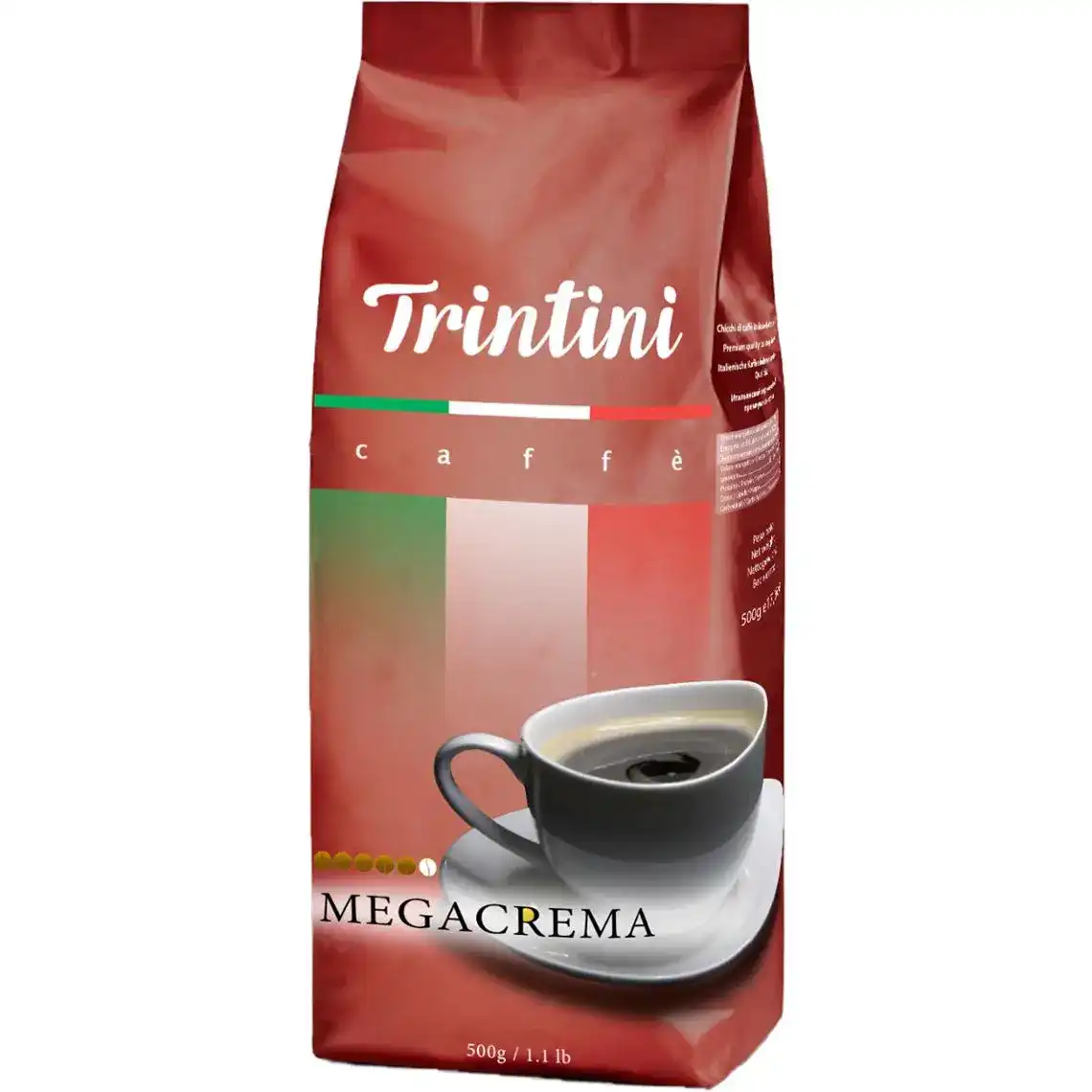Кава в зернах Trintini Mega crema 500 г