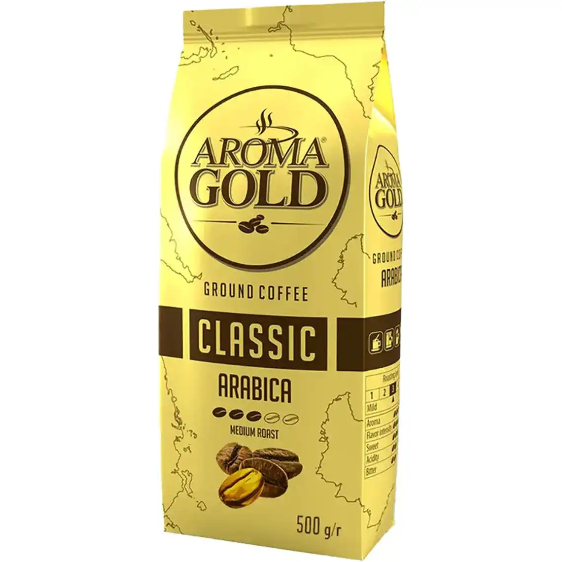 Кава Aroma Gold мелена середньої обжарки 500 г