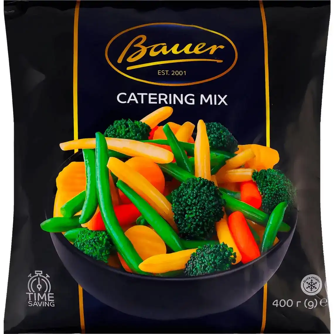 Суміш овочева Bauer Catering Mix швидкозаморожена 400 г