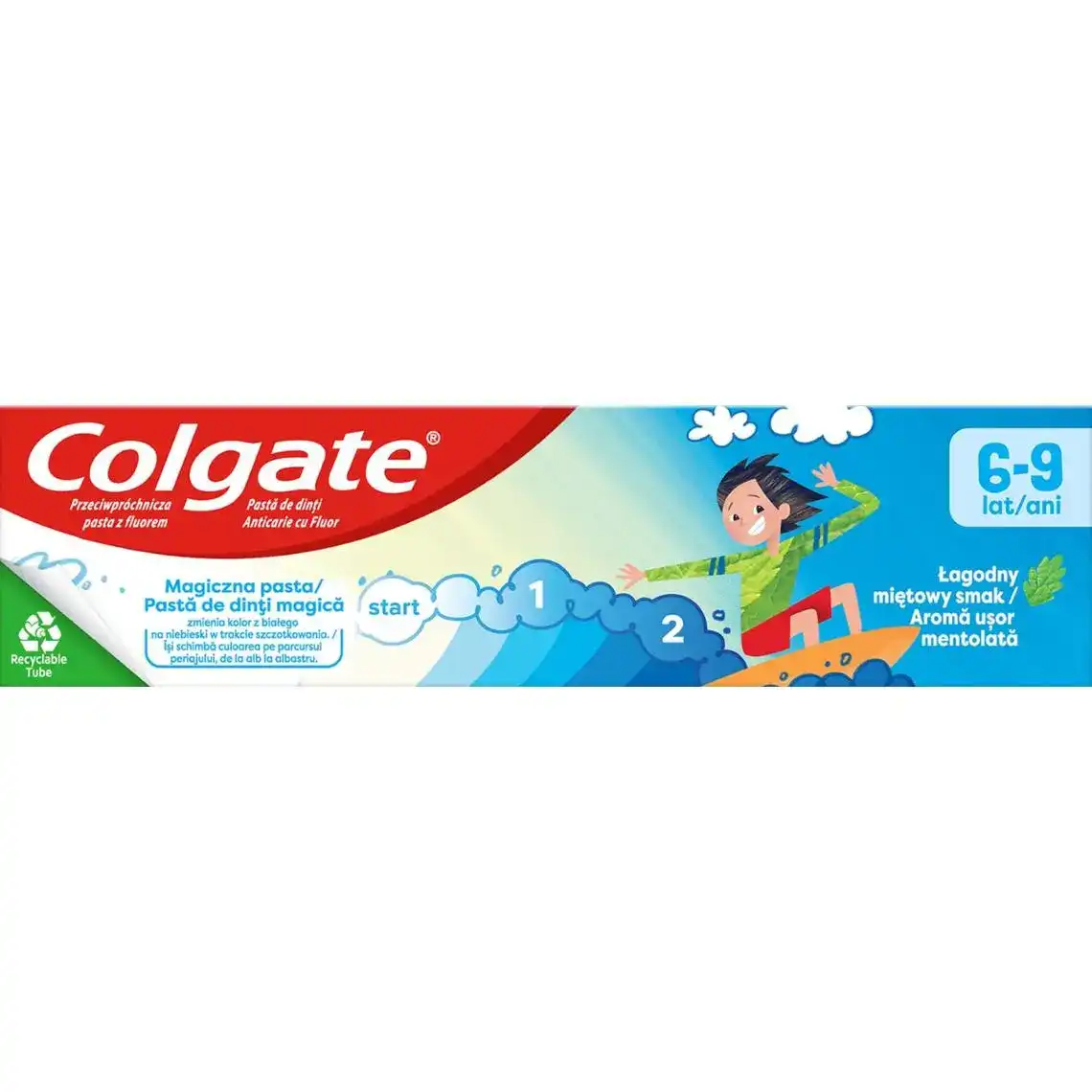 Паста зубна Colgate Mild mint для дітей 6-9 років 50 мл
