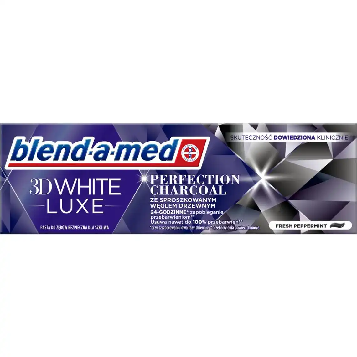 Зубна паста Blend-a-med 3D White Luxe Деревне вугілля 75 мл