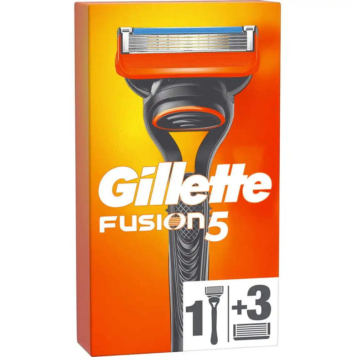 Станок для гоління Gillette Fusion5 чоловічий з 4 змінними картриджами