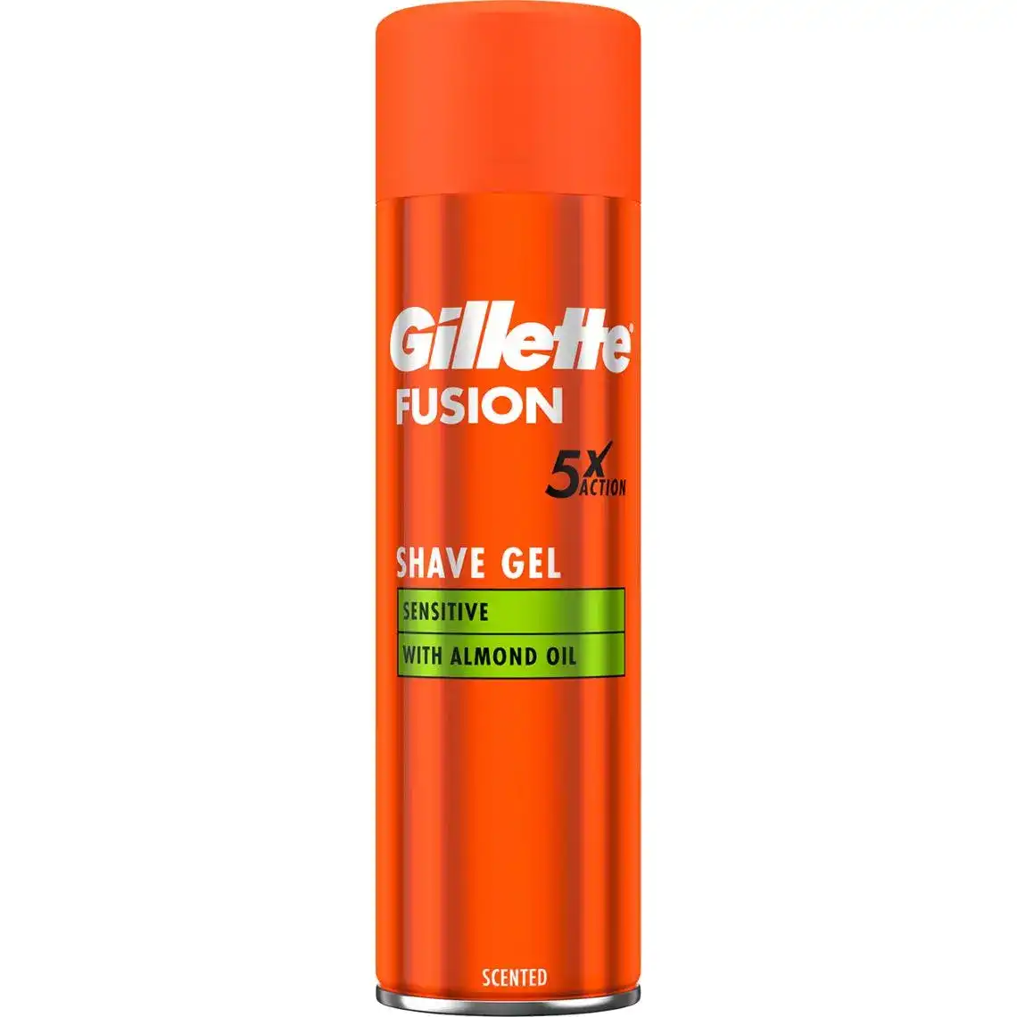 Фото 1 - Гель для гоління Gillette Fusion Для чутливої шкіри 200 мл