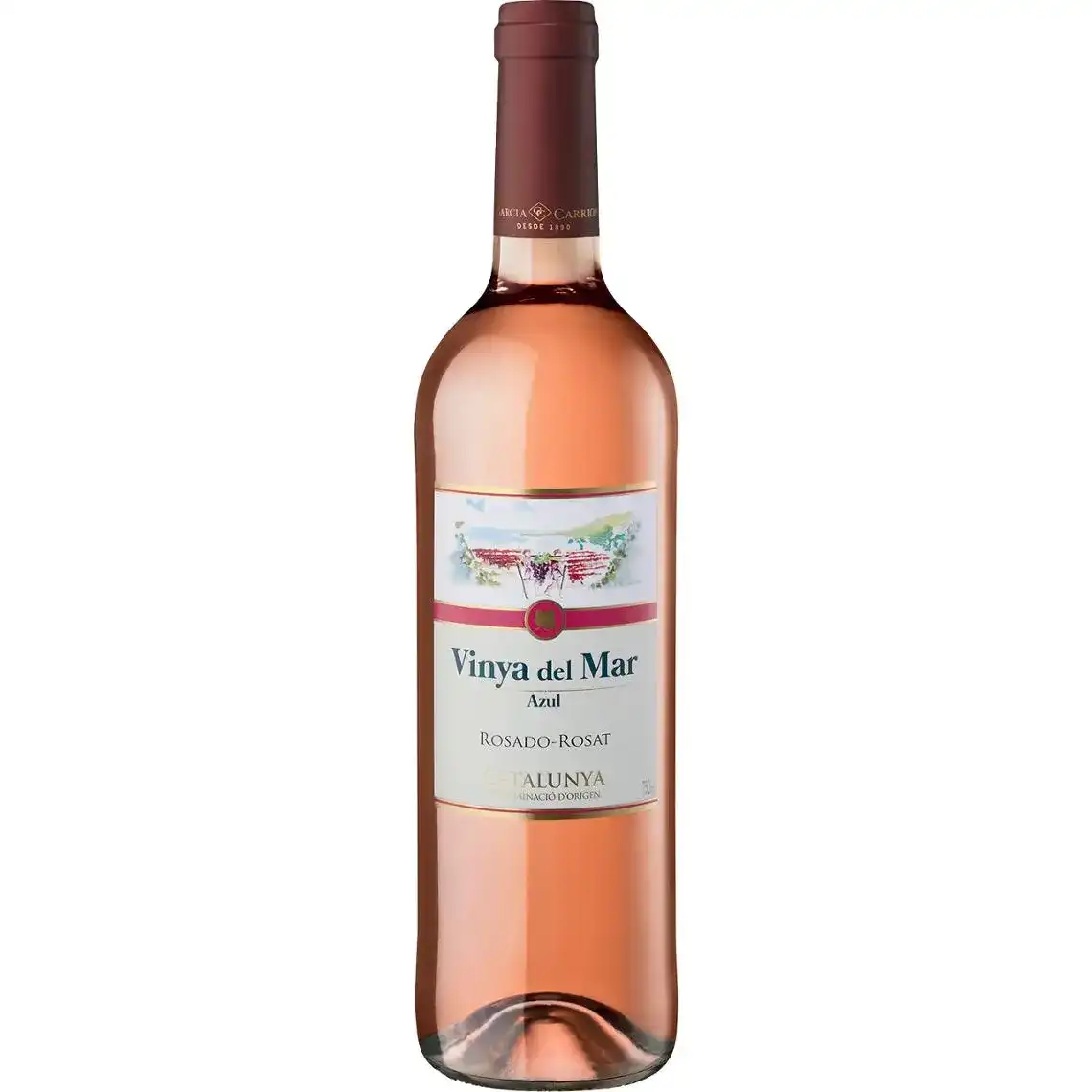 Вино Vinya del Mar Garcia Carrion сортове рожеве сухе 11.5% 0.75 л 