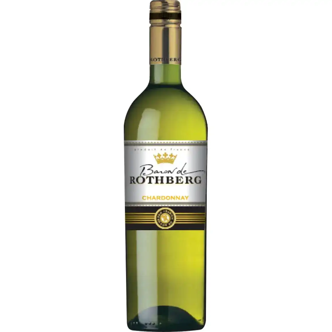 Вино Baron de Rothberg Шардоне біле сухе 0.75 л