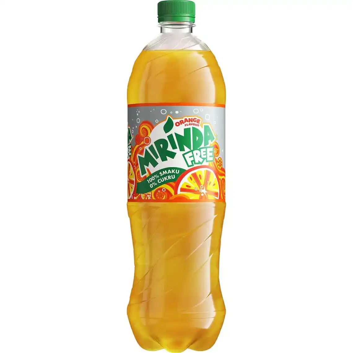 Напій Mirinda Free Orange без цукру сильногазований 1 л