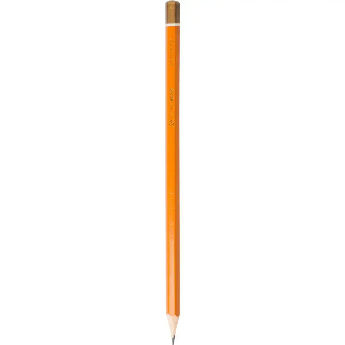 Олівець графітовий Buromax Professional B жовтий без гумки