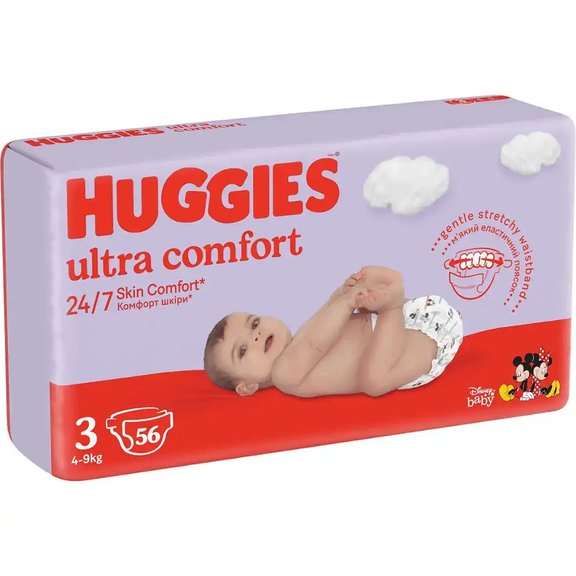 Підгузники Huggies Ultra Comfort 3 4-9 кг 56 шт