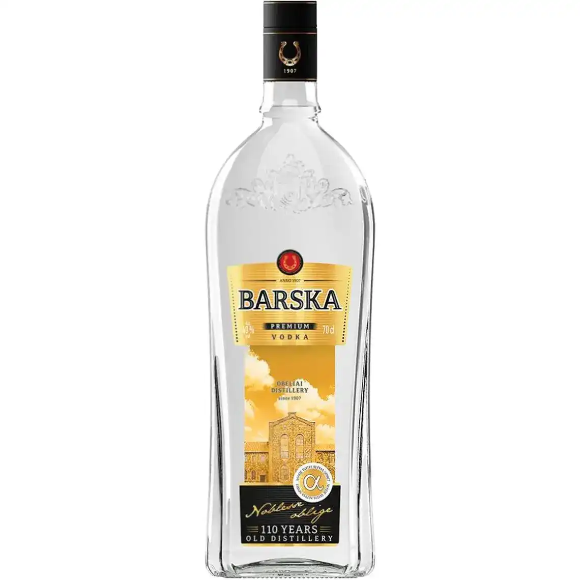 Горілка Barska Premium 40% 0.7 л