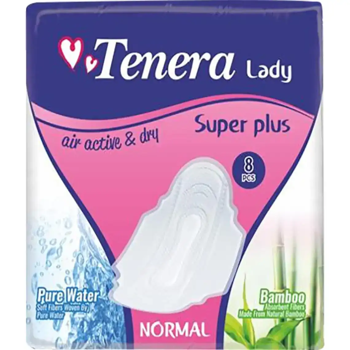 Прокладки Tenera lady normal жіночі гігієнічні 8 шт